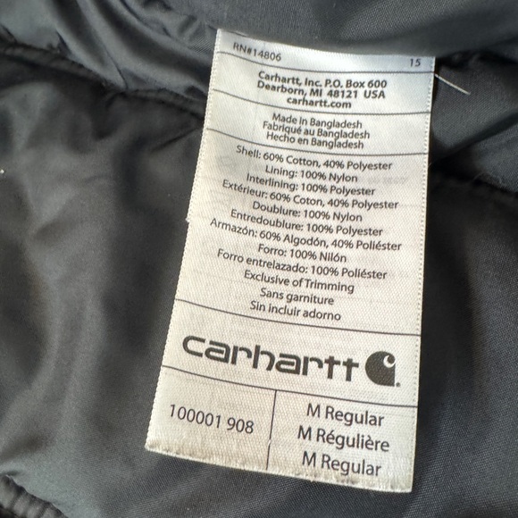 Carhartt Quick Duck Jacket - Picture 5 of 5
